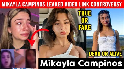 mikayla campos leaked|Mikayla Demaiter Pussy Reveal Video Leaked